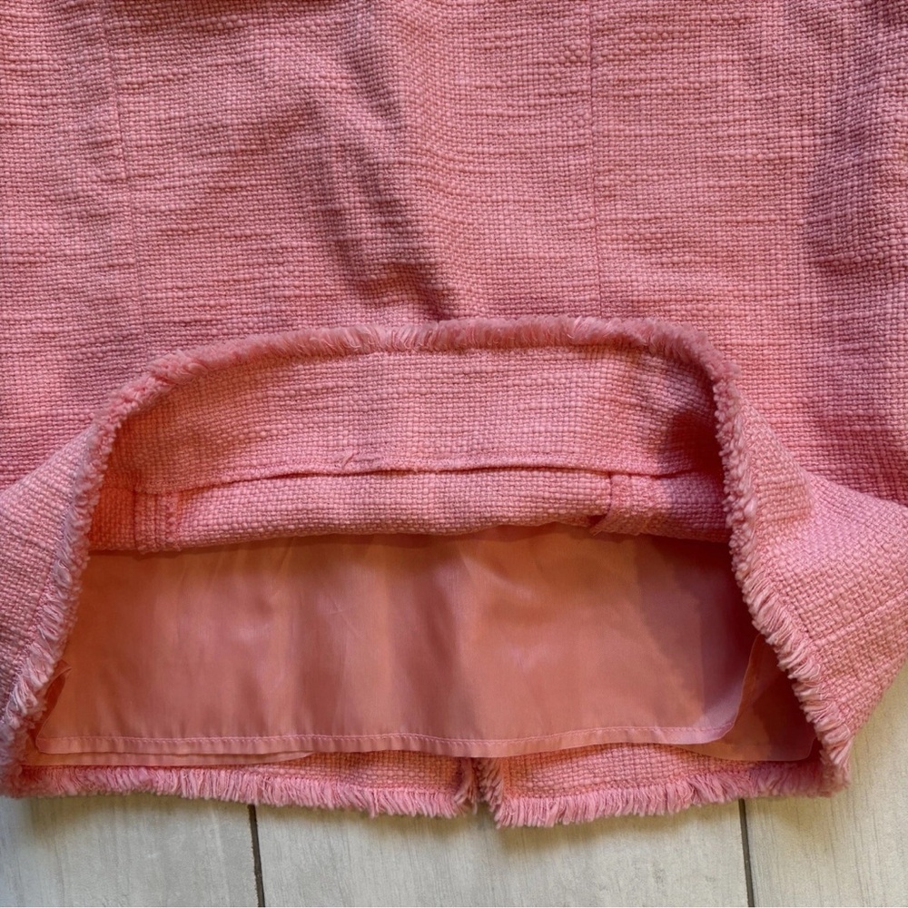 Moschino Cheap And Chick Pencil Skirt Pink Office Siren Elle Woods Sz 8 Barbie - Picture 3 of 7